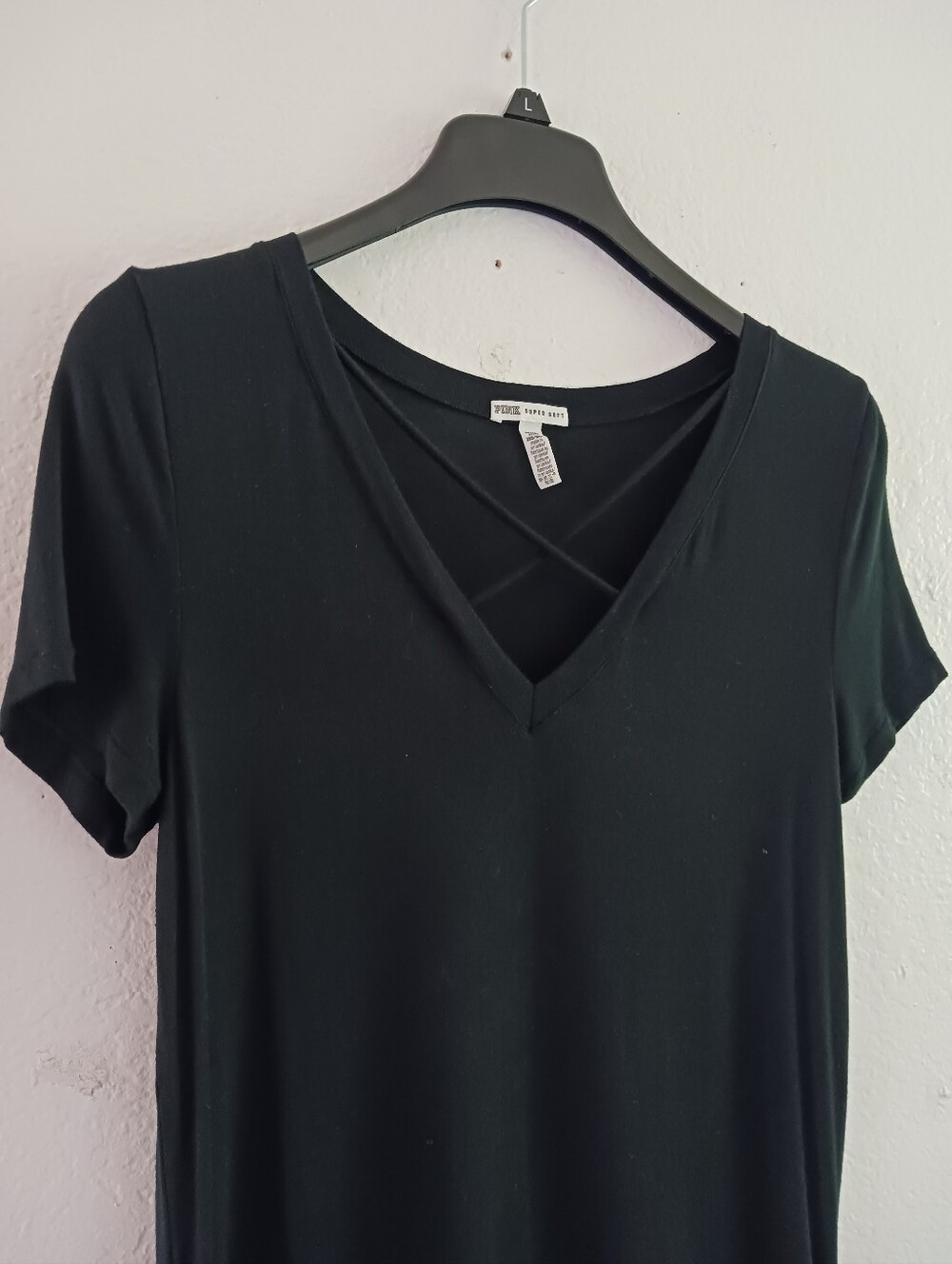 PINK Victoria's Secret Crisscross V-neck T-shirt - Picture 2 of 6